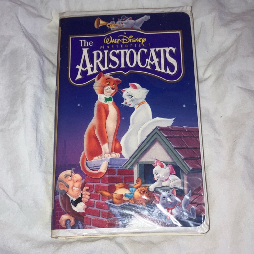 The Aristocats VHS Tape